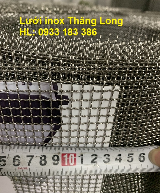 Lưới inox đan ô 5ly